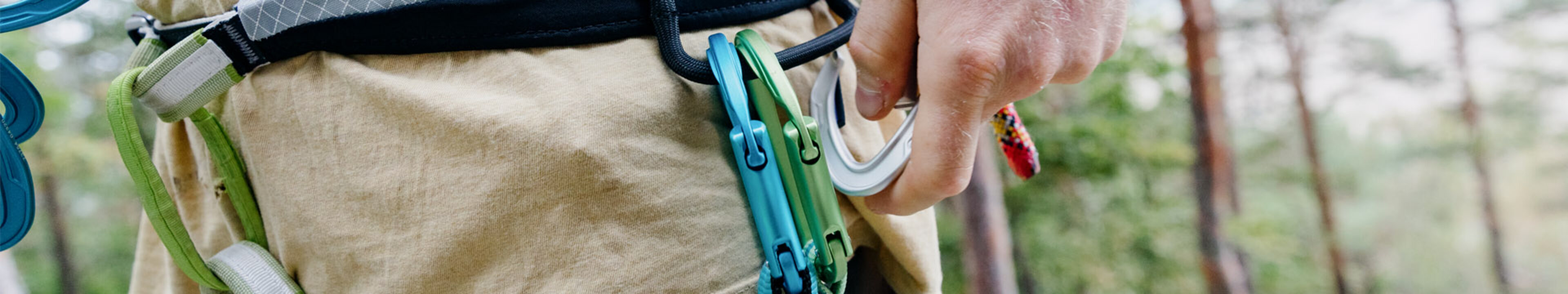 Quickdraws & carabiners for climbing EDELRID