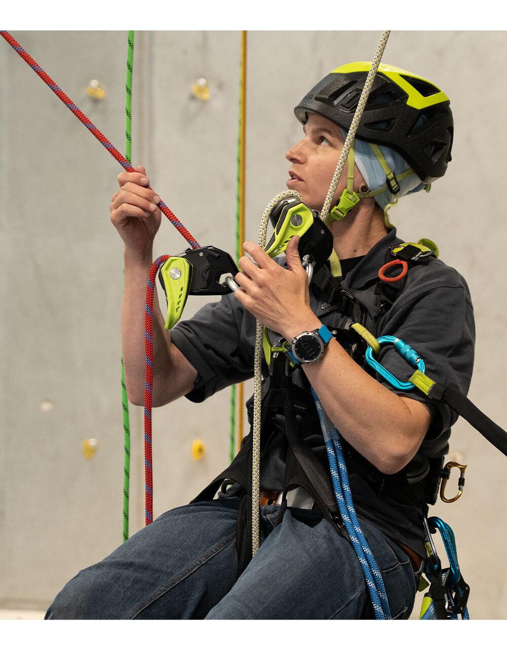 Vertical Freedom in Rope access EDELRID